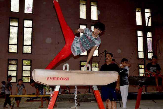 Keshav Thakur makes strides in gymnastics