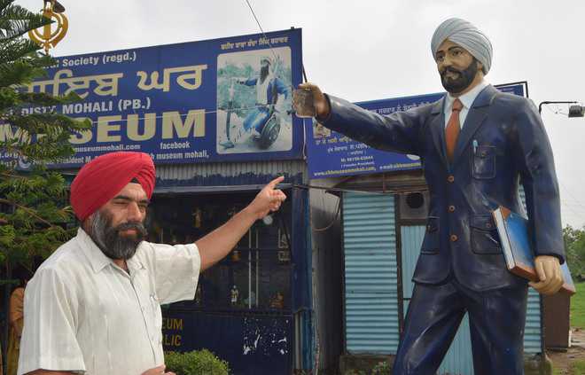 Dummy pistol goes missing from Udham Singh’s statue