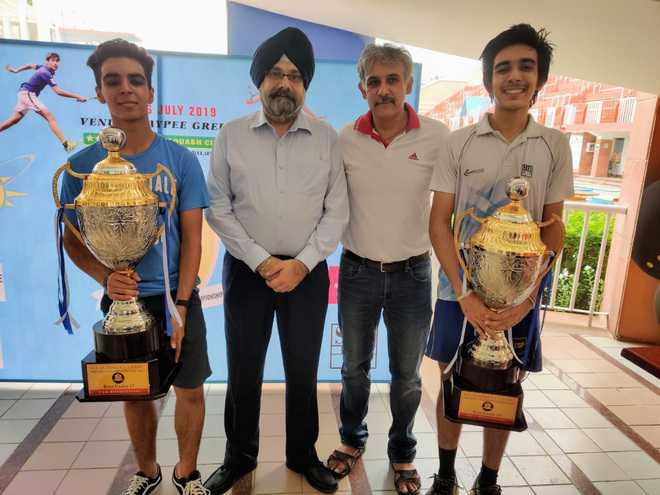 Local squash players shine in national c''ship