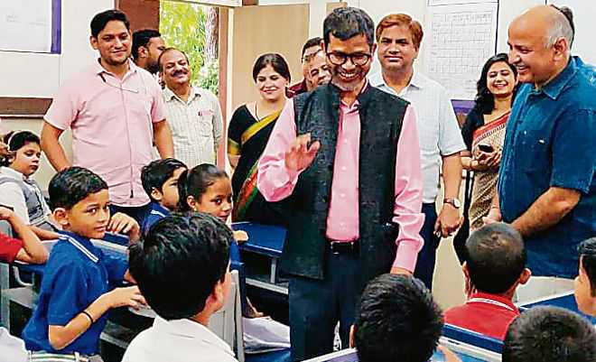 Meghalaya minister visits govt school to attend ‘happiness class’