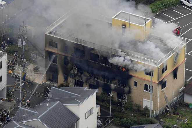 At least 23 feared dead in suspected arson at Japan animation studio