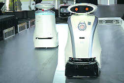 Squeaky clean: Friendly robots spruce up S’pore