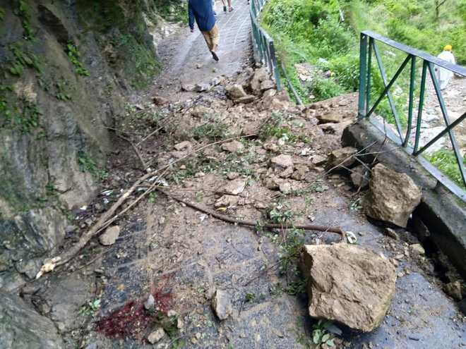 Another landslide in Dharamsala, 8-month-old dead, seven injured