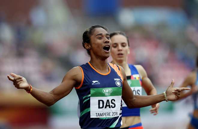 Hima’s magical run continues as she wins 5th gold of the month