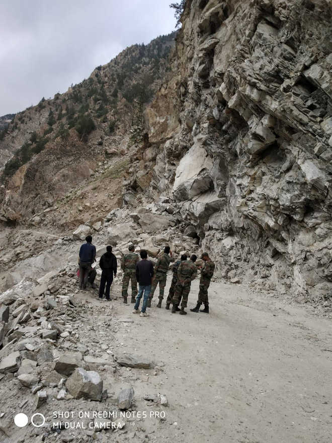 BRO told not to use explosives for Kinnaur road widening