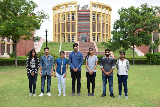 7 JKLU students selected for IIT, Gandhinagar semester programme
