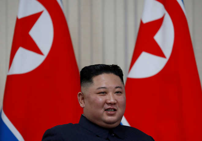 N Korea''s Kim says missile test a warning to S Korean ''warmongers''