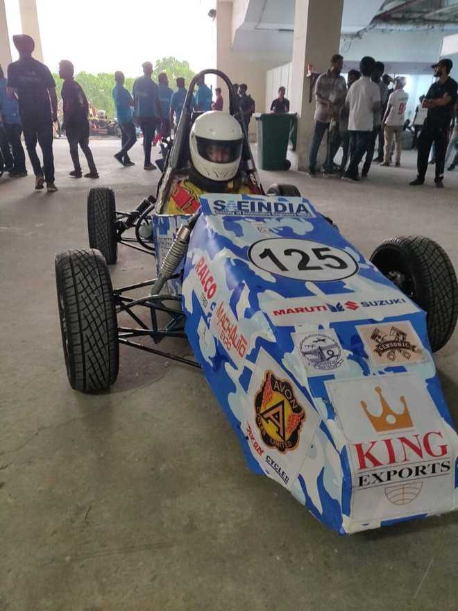 GNDEC students design F1 car