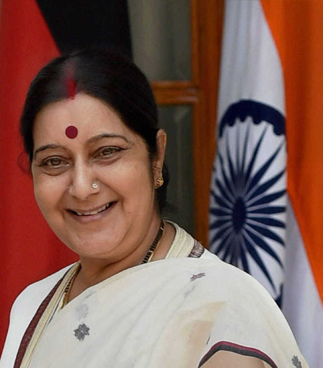 Big B ‘disturbed’, B-town Mourns Sushma Swaraj’s Death : The Tribune India