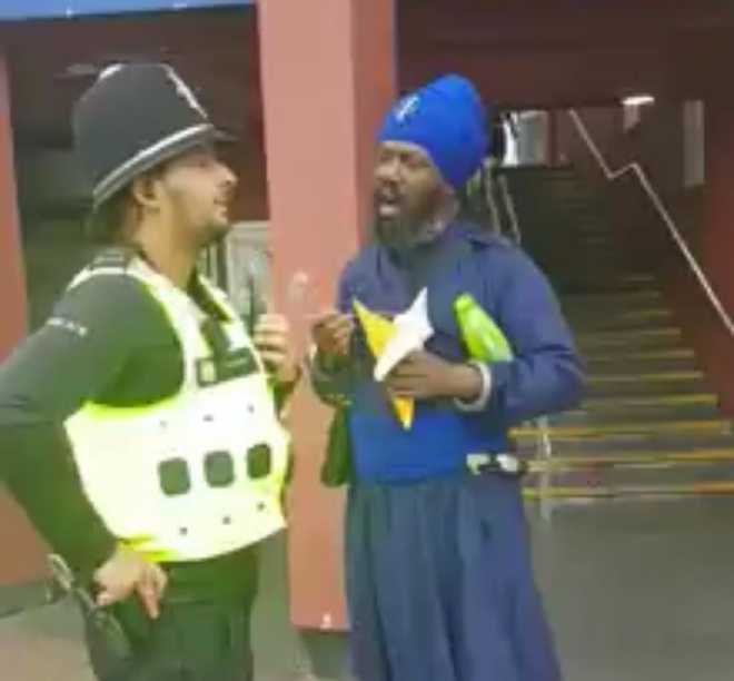 Sikh man detained for carrying kirpan in UK’s Birmingham; video viral