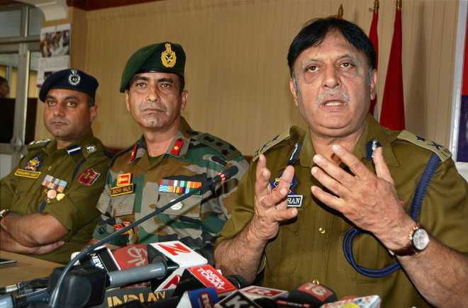 J&K situation under control, says ADGP : The Tribune India