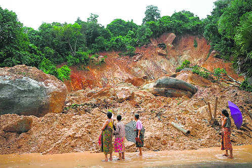 Myanmar landslide toll hits 59
