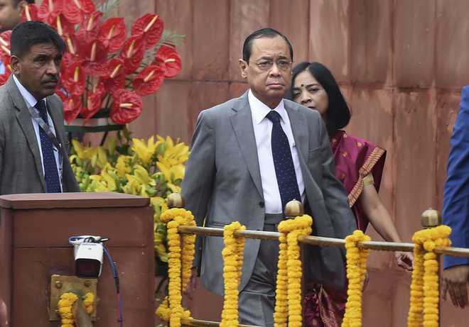CJI Gogoi laments ‘loud and motivated’ conduct in courts