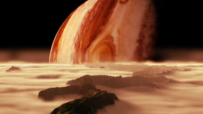 Jupiter was smacked on its side by a protoplanet ten times Earth''s mass, study argues