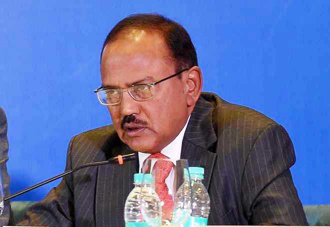 NSA Doval briefs Shah on Kashmir; reviews security situation