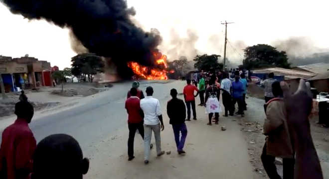 19 killed in Uganda fuel truck blast: Police