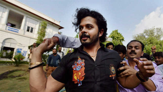Sreesanth''s life ban in spot-fixing case reduced to 7 years by BCCI, will end next year
