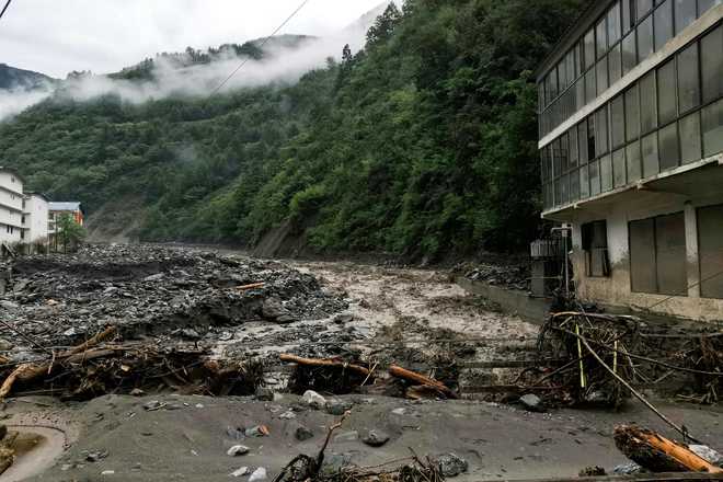 Scores missing after mudslides hit China’s Sichuan province