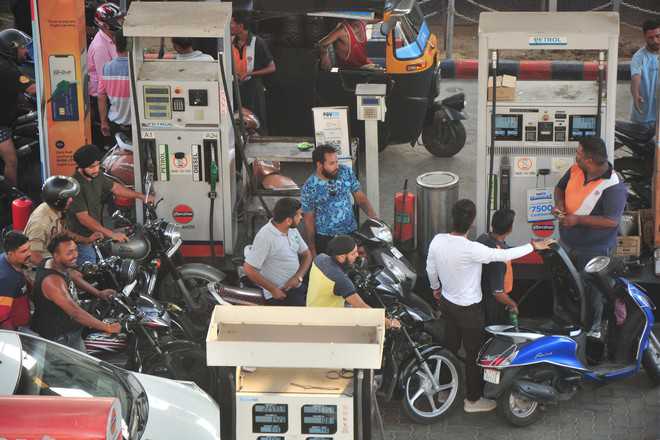 Petrol sells for Rs100 per litre on black market