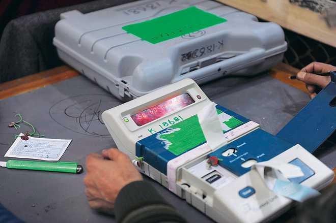 VVPAT-auditing data and credibility of EVMs