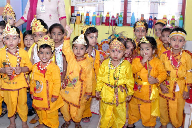 Janmashtami celebrated with religious fervour in city schools