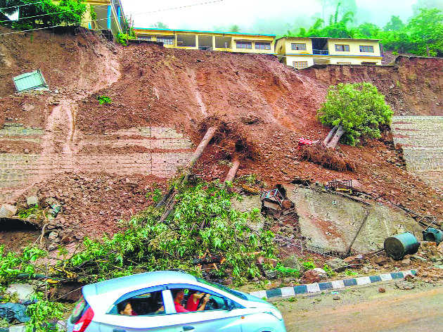 Preventing landslides with drainage