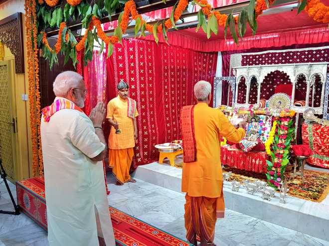 Modi launches $4.2 mn redevelopment project of Hindu temple in Bahrain