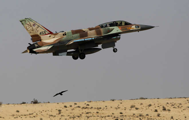 ‘Israeli air strikes hit Palestinian military position in Lebanon’