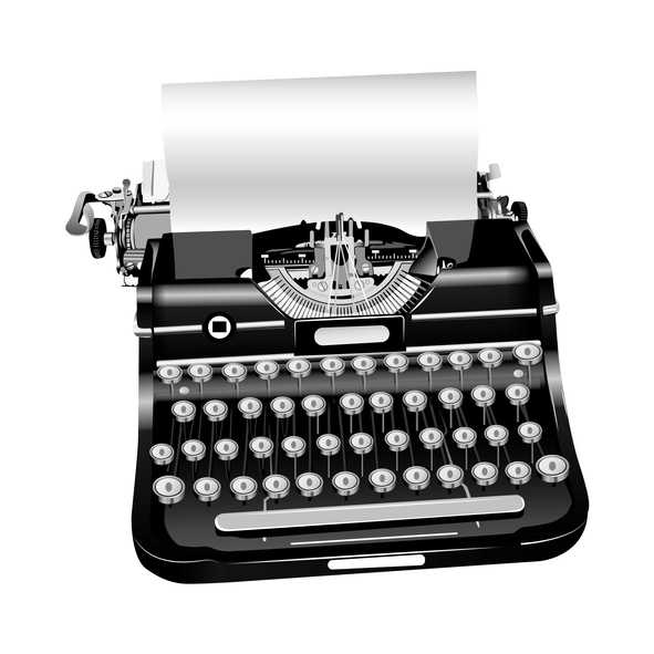 Old joy of letters & typewriter