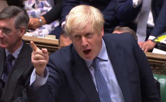 British PM Johnson demands October 15 election after defeat over Brexit