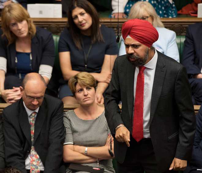 British Sikh MP Dhesi slams PM Johnson for ‘racist’ remarks
