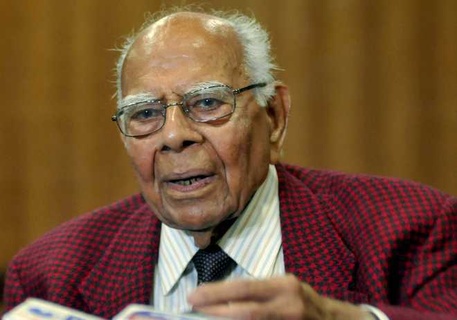 Veteran lawyer and former Union Minister Jethmalani dies at 95