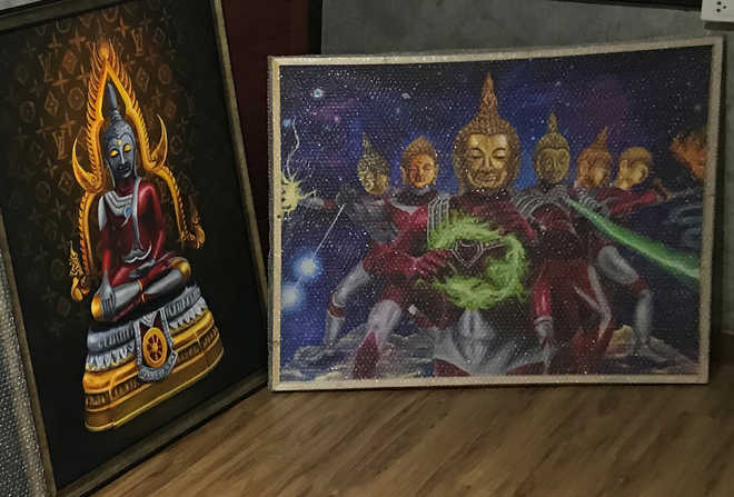 ‘Ultraman Buddha’ art in Thailand prompts police complaint