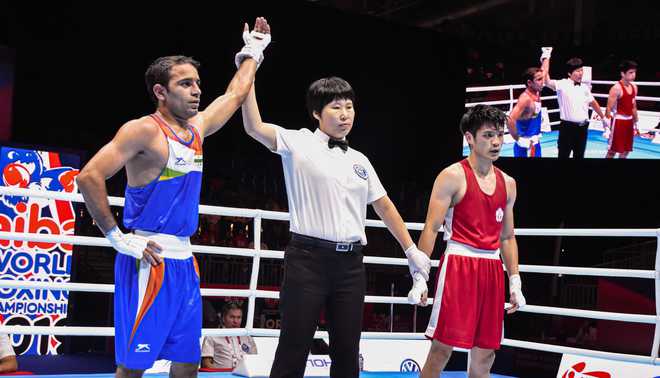 Amit Panghal, Manish Kaushik advance, Ashish bows out of World Championship