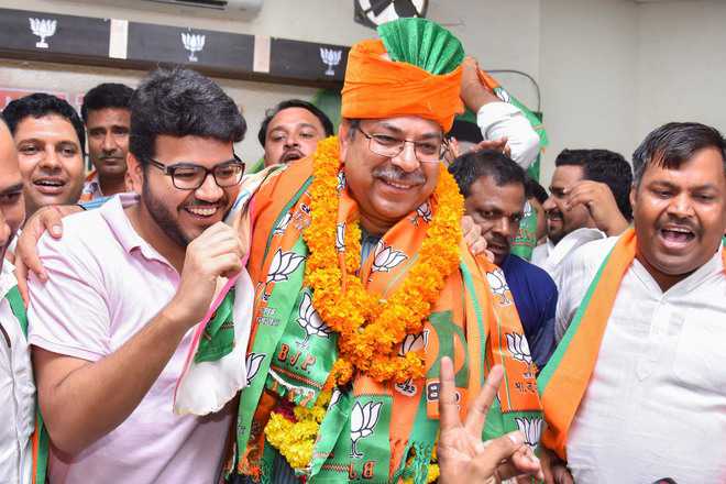 MP Sanjay Jaiswal is Bihar BJP chief, Satish Punia gets Rajasthan