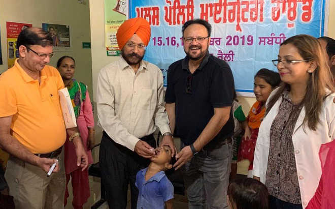 Polio drive: 51,918 kids immunised