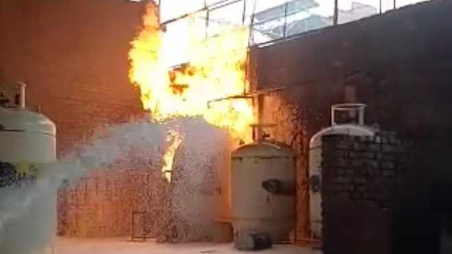 12 injured in Y’nagar factory fire caused by cylinder leak