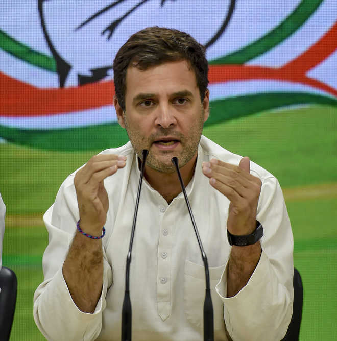 Govt creating space for terrorists: Rahul
