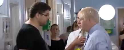 Watch how dad of sick child confronts UK''s PM lying on his hospital visit