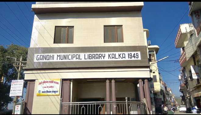 Kalka students want Gandhi Memorial Library upgraded