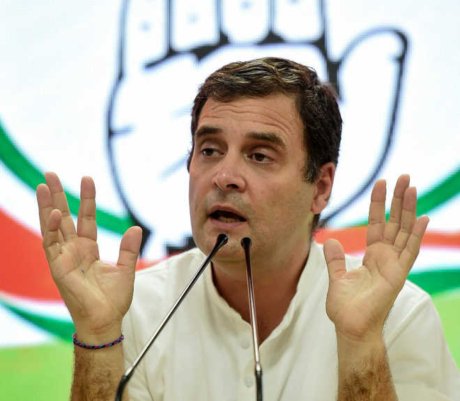Amazed at what PM is ready to do for a stock market bump ahead of ''Howdy Modi'': Rahul Gandhi