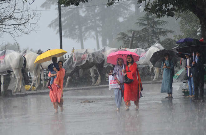 Hailstorm in upper Shimla areas