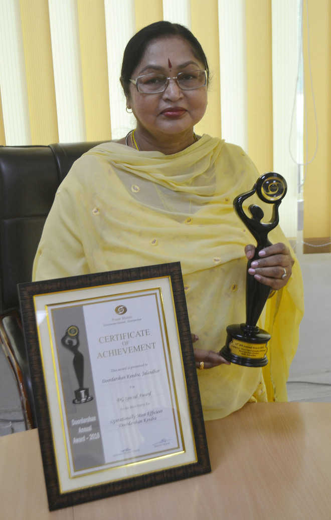 Jalandhar Doordarshan Kendra gets award