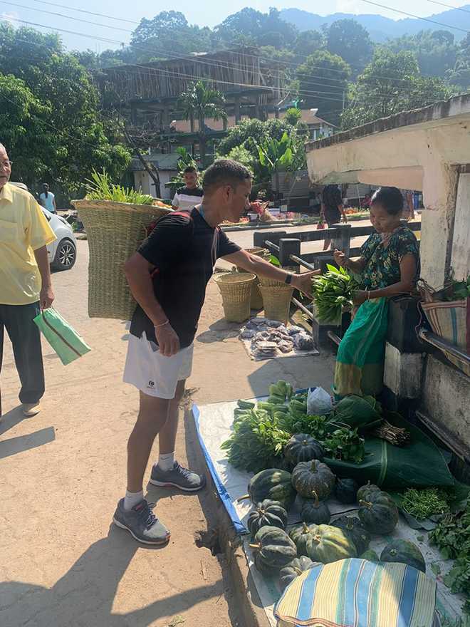 This Meghalaya IAS officer walks 10 km to buy organic vegetables