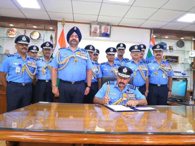 New IAF chief Bhadauria says fully prepared to deal with any contingency