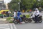 Challaned Rs 23K, man parts with scooter