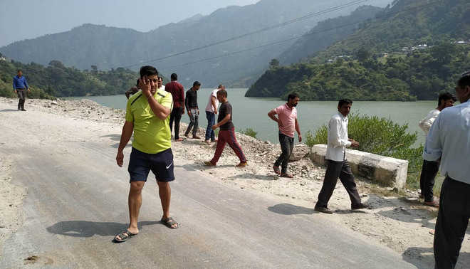 Chamera Lake, Dalhousie, Himachal Pradesh India